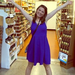 Royal Blue Attention Dress